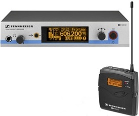Noleggio Radiomicrofono Sennheiser 300 G3 Noleggio Radiomicrofono Sennheiser 300 G3 con Body Pack